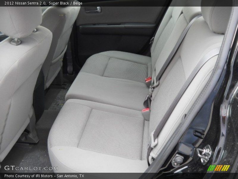 Super Black / Beige 2012 Nissan Sentra 2.0