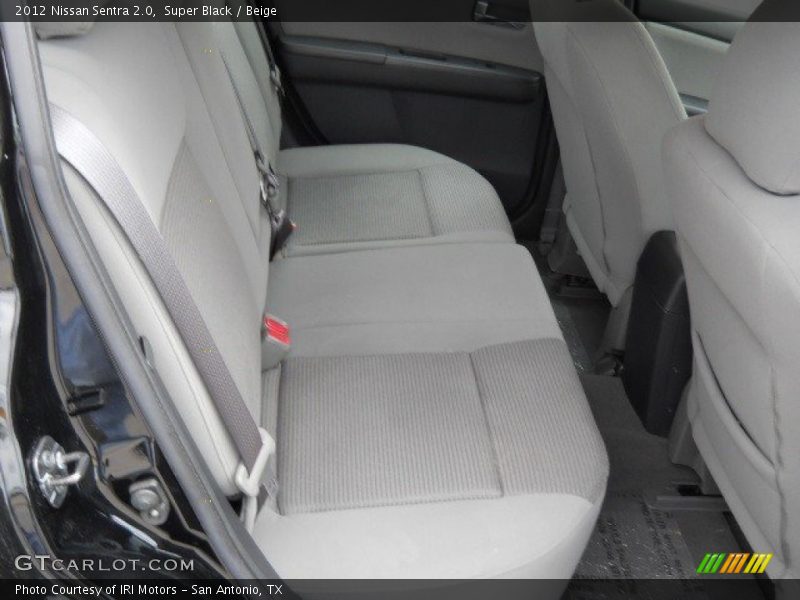 Super Black / Beige 2012 Nissan Sentra 2.0