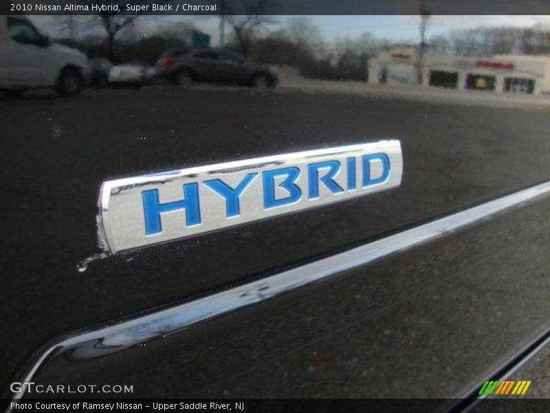 Super Black / Charcoal 2010 Nissan Altima Hybrid
