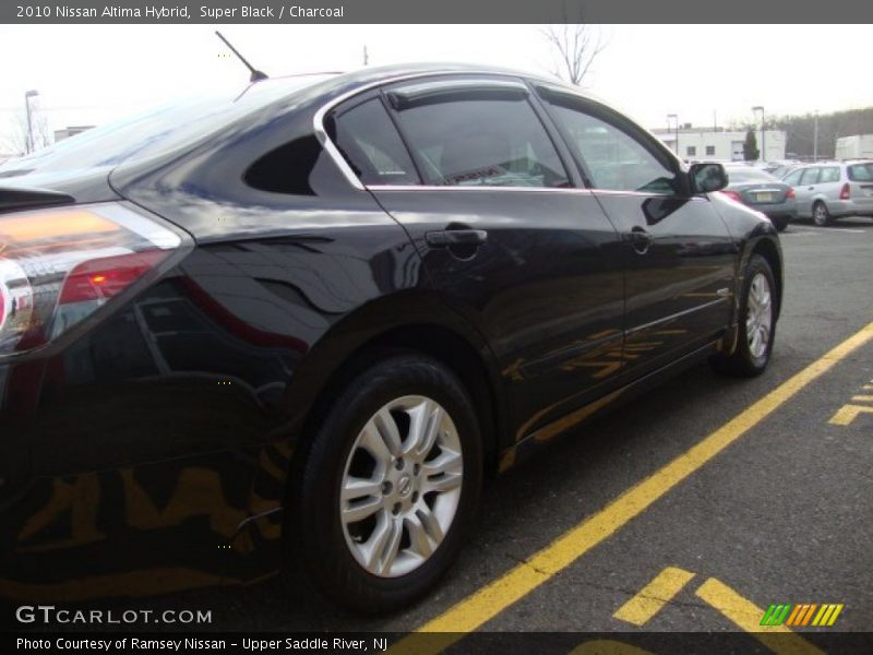 Super Black / Charcoal 2010 Nissan Altima Hybrid