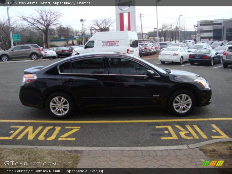 Super Black / Charcoal 2010 Nissan Altima Hybrid
