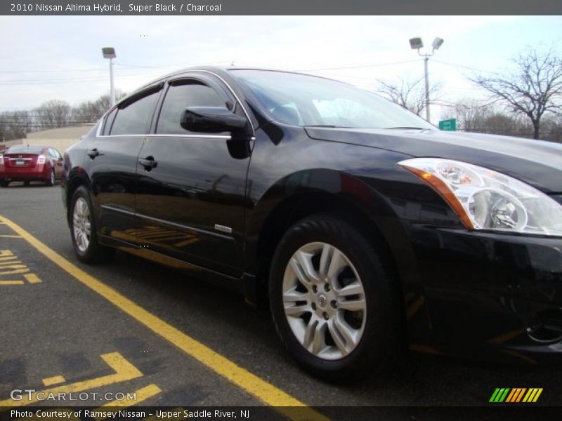 Super Black / Charcoal 2010 Nissan Altima Hybrid