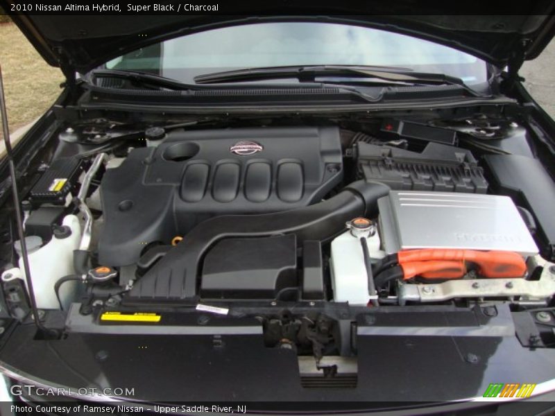 Super Black / Charcoal 2010 Nissan Altima Hybrid