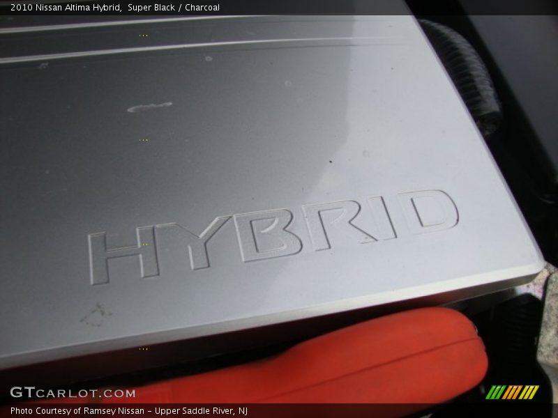 Super Black / Charcoal 2010 Nissan Altima Hybrid