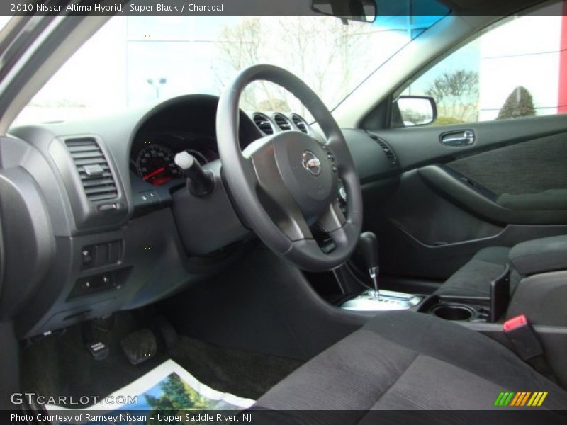 Super Black / Charcoal 2010 Nissan Altima Hybrid