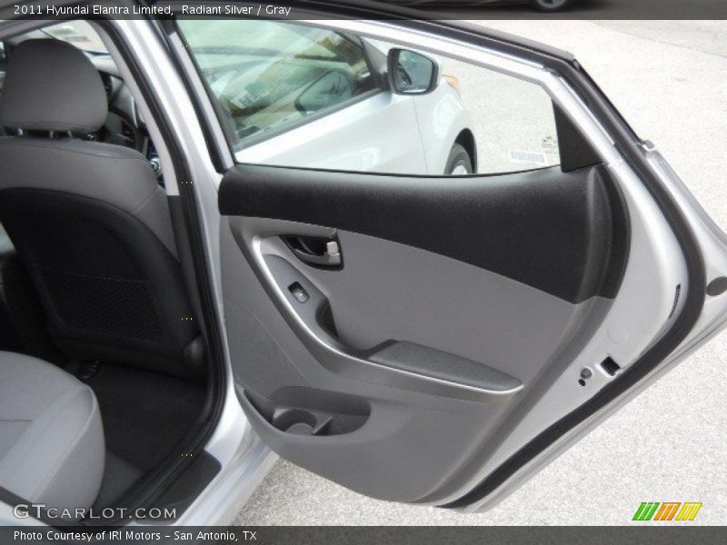 Radiant Silver / Gray 2011 Hyundai Elantra Limited