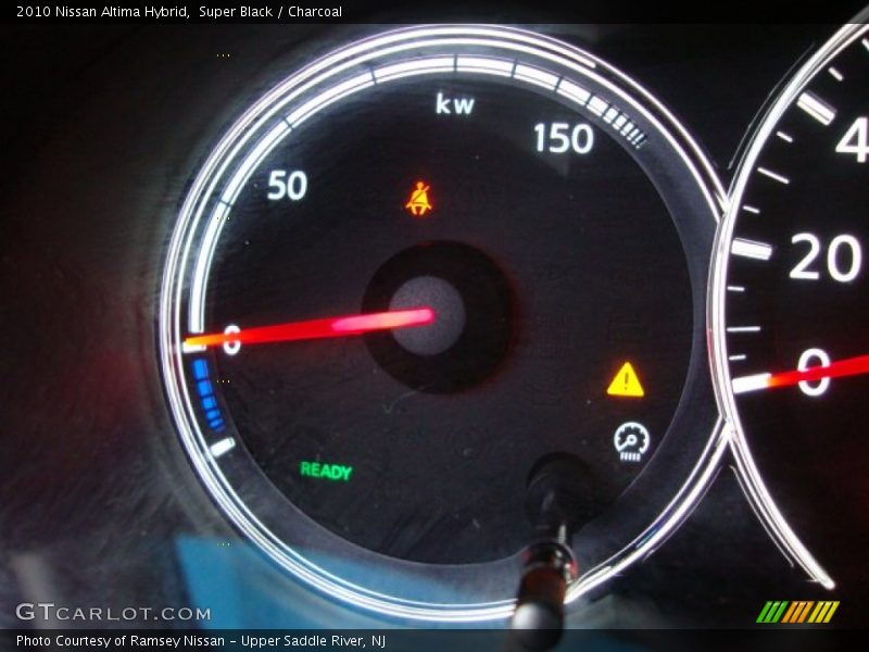 Super Black / Charcoal 2010 Nissan Altima Hybrid