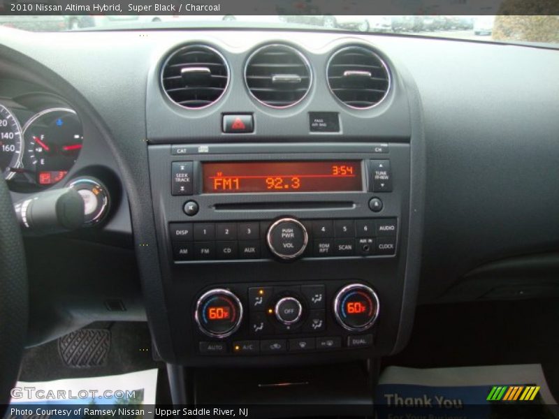 Super Black / Charcoal 2010 Nissan Altima Hybrid
