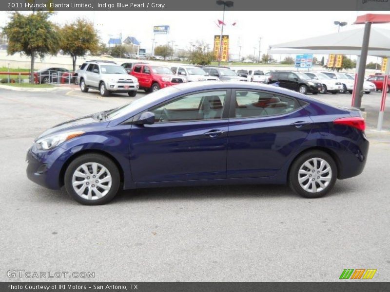  2011 Elantra Limited Indigo Blue Pearl