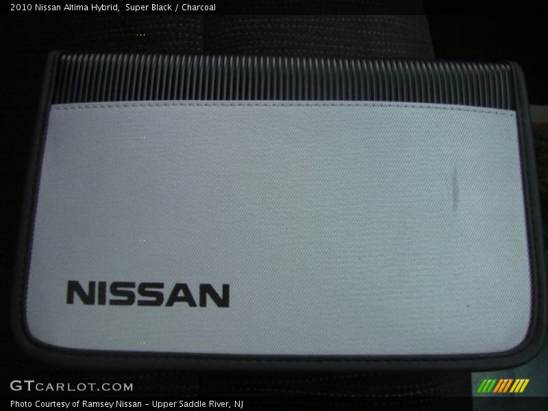 Super Black / Charcoal 2010 Nissan Altima Hybrid