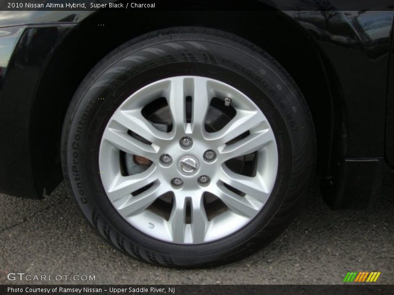 Super Black / Charcoal 2010 Nissan Altima Hybrid