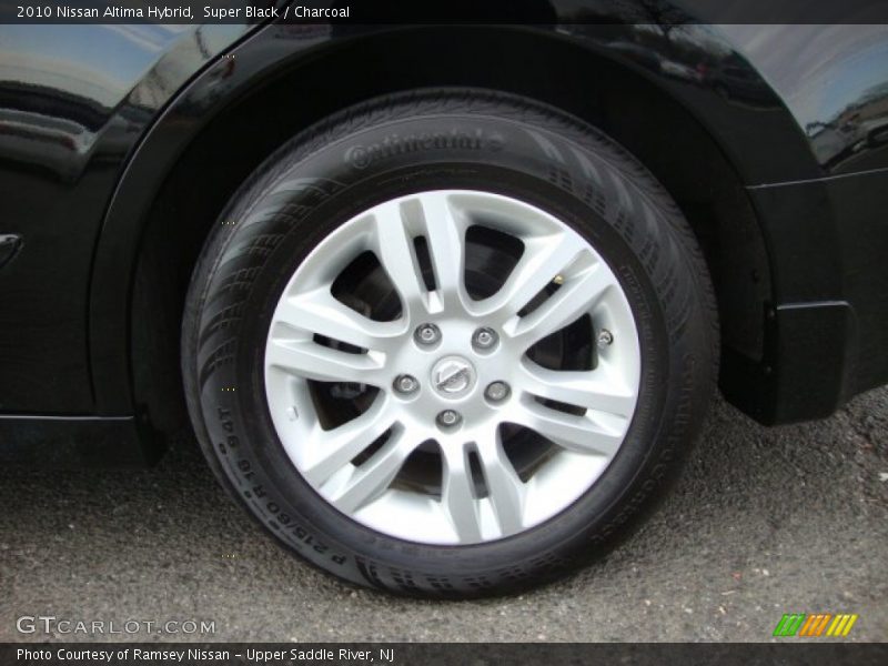 Super Black / Charcoal 2010 Nissan Altima Hybrid