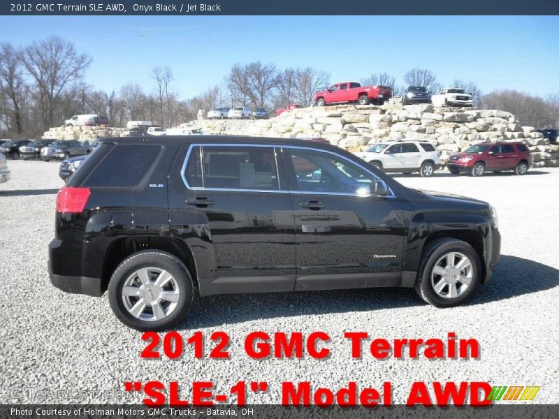Onyx Black / Jet Black 2012 GMC Terrain SLE AWD