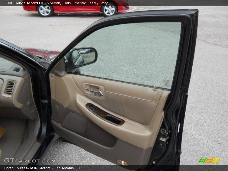Dark Emerald Pearl / Ivory 2000 Honda Accord EX V6 Sedan