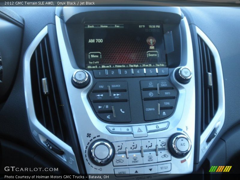 Onyx Black / Jet Black 2012 GMC Terrain SLE AWD