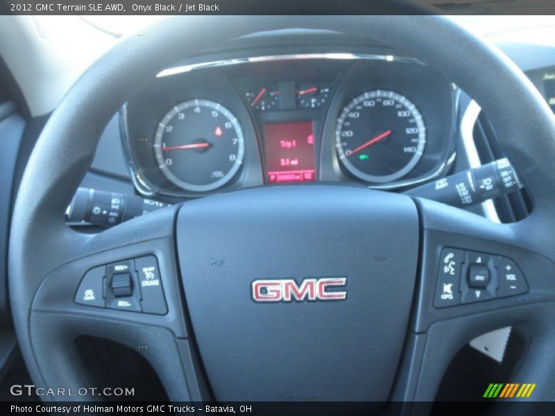 Onyx Black / Jet Black 2012 GMC Terrain SLE AWD