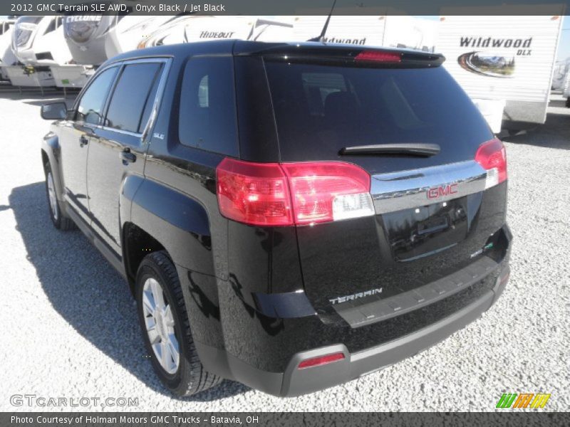 Onyx Black / Jet Black 2012 GMC Terrain SLE AWD