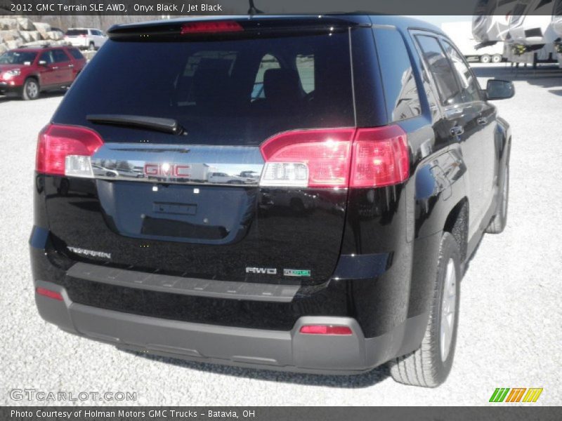 Onyx Black / Jet Black 2012 GMC Terrain SLE AWD