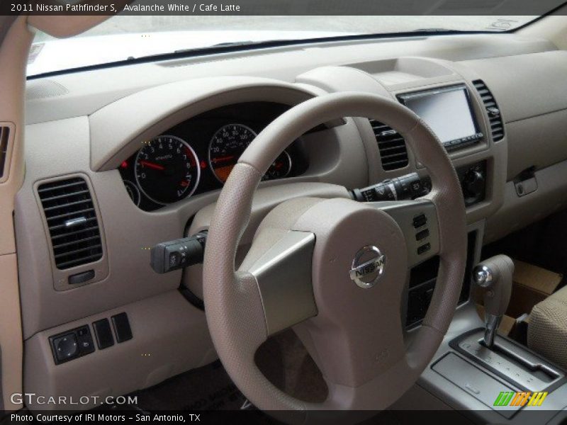 Avalanche White / Cafe Latte 2011 Nissan Pathfinder S