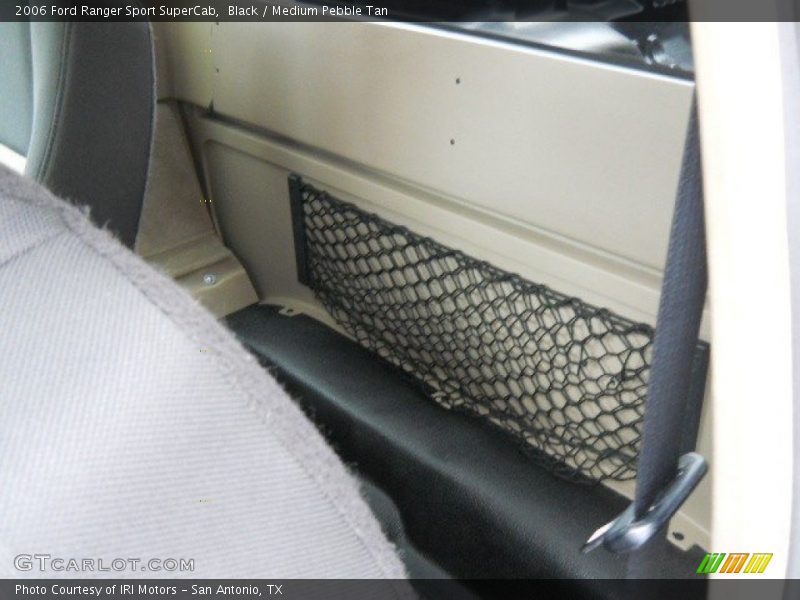 Black / Medium Pebble Tan 2006 Ford Ranger Sport SuperCab