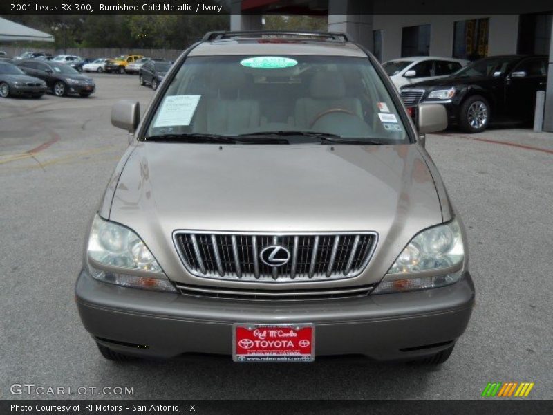 Burnished Gold Metallic / Ivory 2001 Lexus RX 300