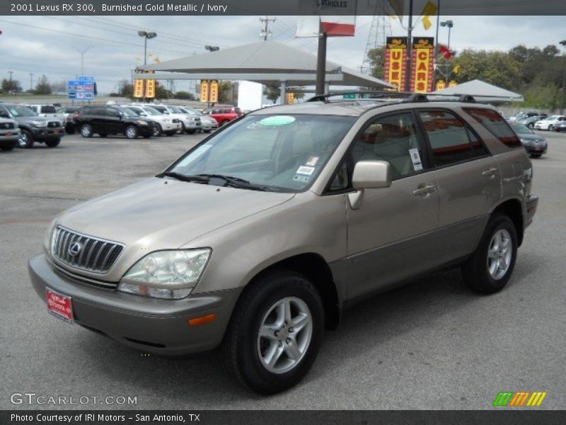 Burnished Gold Metallic / Ivory 2001 Lexus RX 300