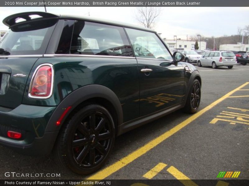 British Racing Green Metallic / Lounge Carbon Black Leather 2010 Mini Cooper John Cooper Works Hardtop