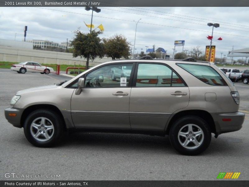 Burnished Gold Metallic / Ivory 2001 Lexus RX 300
