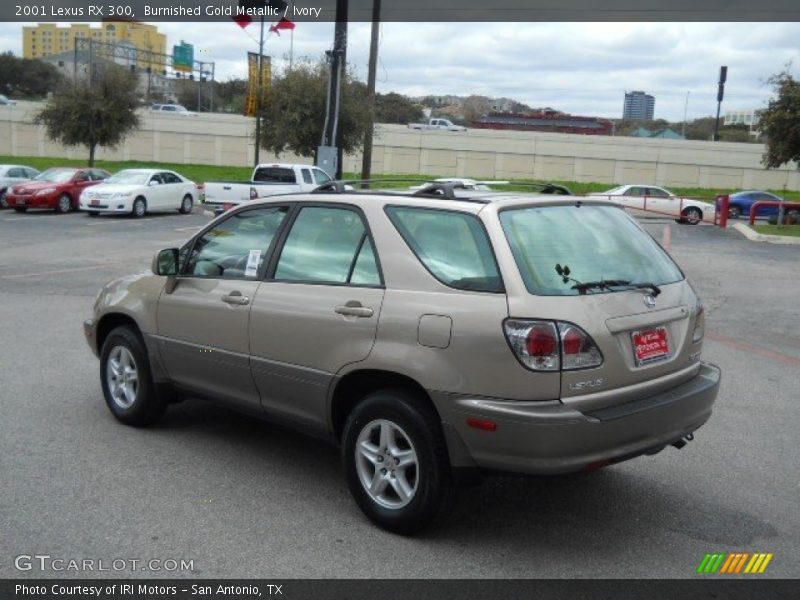 Burnished Gold Metallic / Ivory 2001 Lexus RX 300