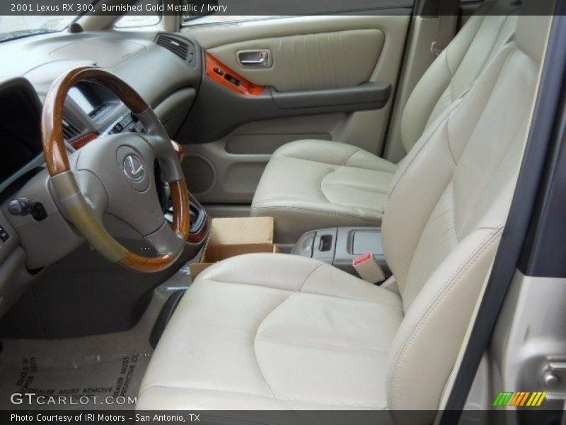 Burnished Gold Metallic / Ivory 2001 Lexus RX 300