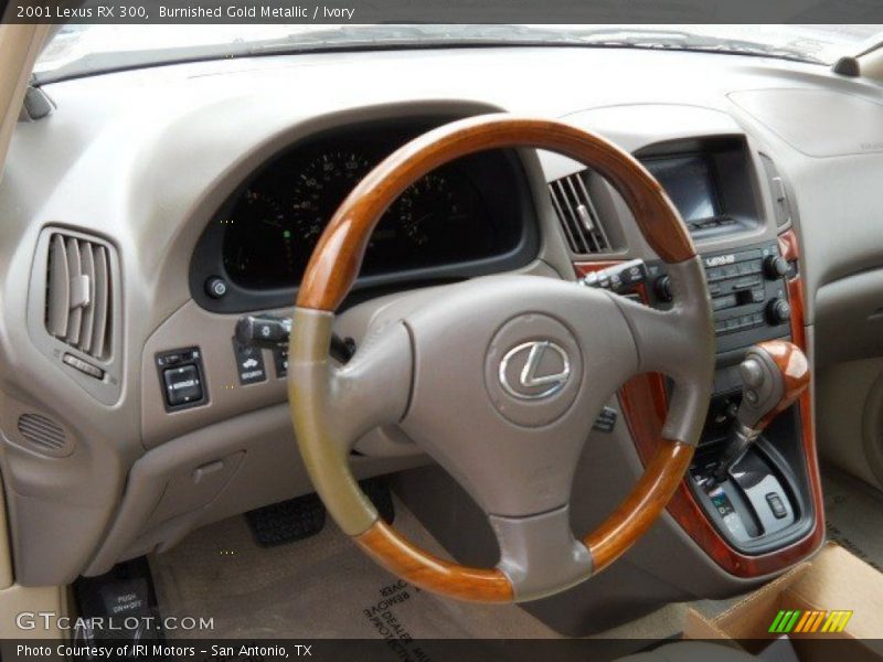 Burnished Gold Metallic / Ivory 2001 Lexus RX 300