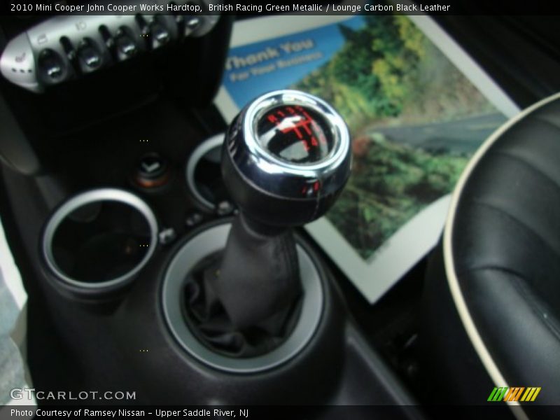  2010 Cooper John Cooper Works Hardtop 6 Speed Manual Shifter