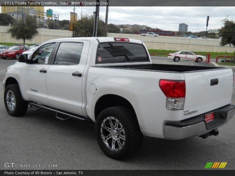 Super White / Graphite Gray 2011 Toyota Tundra CrewMax