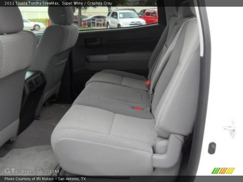 Super White / Graphite Gray 2011 Toyota Tundra CrewMax