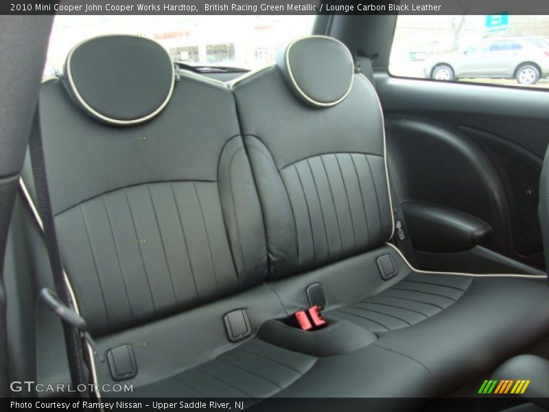 British Racing Green Metallic / Lounge Carbon Black Leather 2010 Mini Cooper John Cooper Works Hardtop