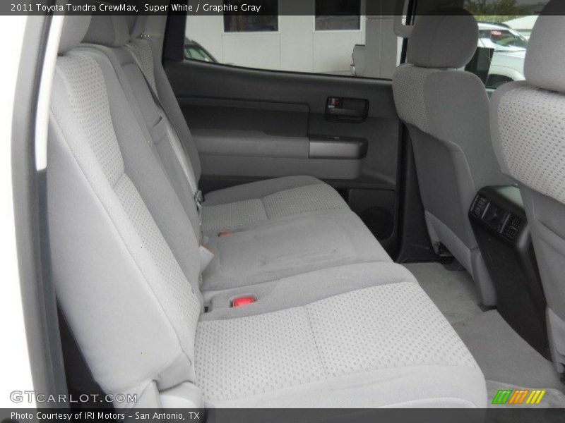 Super White / Graphite Gray 2011 Toyota Tundra CrewMax