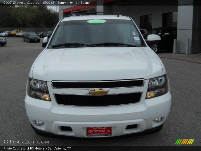 Summit White / Ebony 2007 Chevrolet Suburban 1500 LT