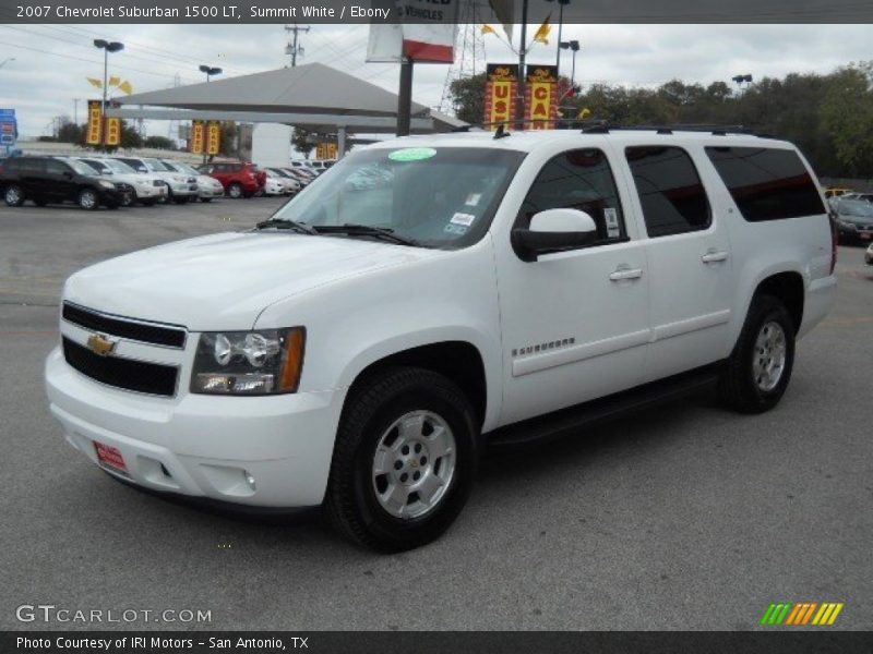 Summit White / Ebony 2007 Chevrolet Suburban 1500 LT