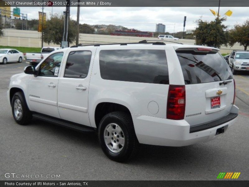 Summit White / Ebony 2007 Chevrolet Suburban 1500 LT