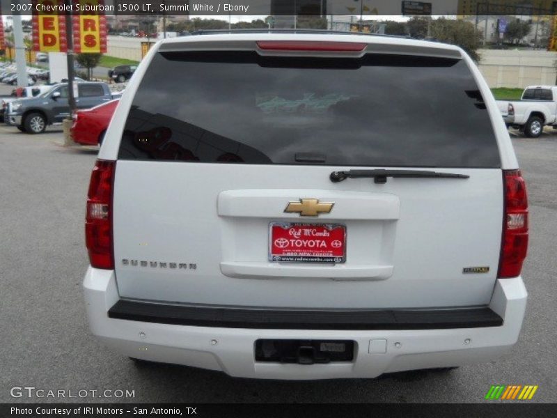 Summit White / Ebony 2007 Chevrolet Suburban 1500 LT
