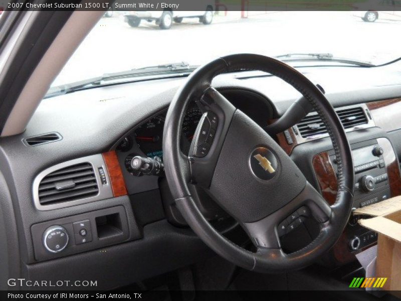 Summit White / Ebony 2007 Chevrolet Suburban 1500 LT