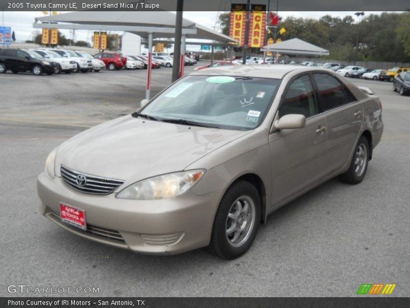 Desert Sand Mica / Taupe 2005 Toyota Camry LE