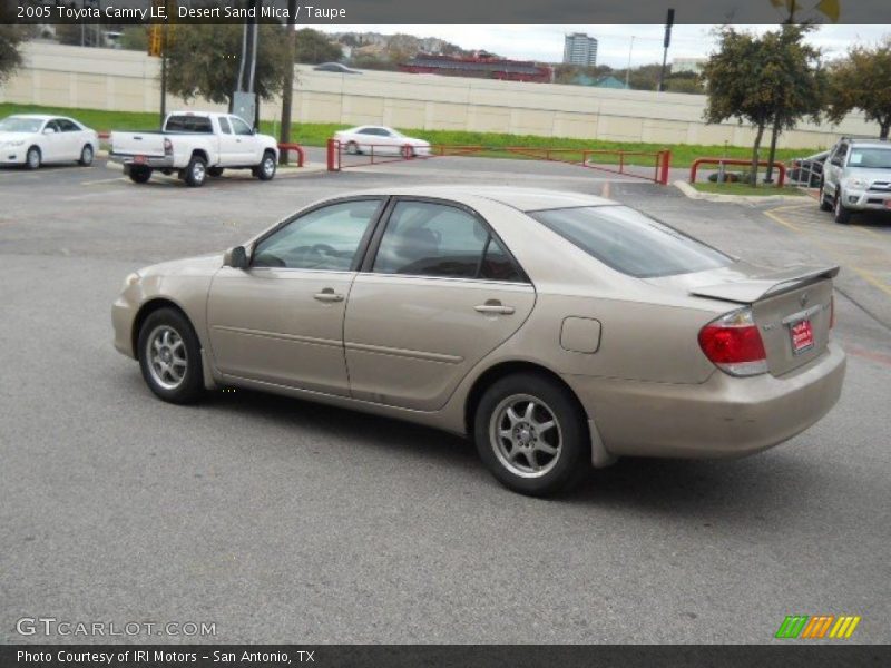 Desert Sand Mica / Taupe 2005 Toyota Camry LE