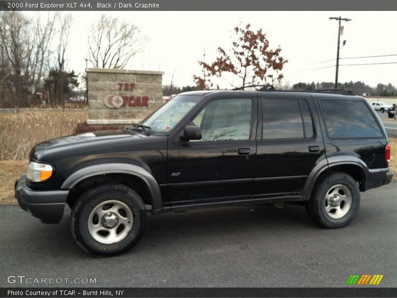 Black / Dark Graphite 2000 Ford Explorer XLT 4x4