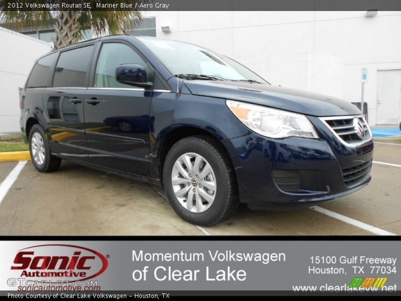 Mariner Blue / Aero Gray 2012 Volkswagen Routan SE