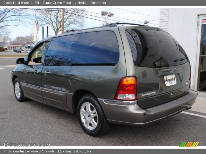 Estate Green Metallic / Medium Parchment 2003 Ford Windstar SEL