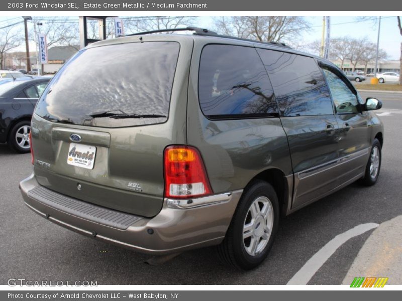 Estate Green Metallic / Medium Parchment 2003 Ford Windstar SEL