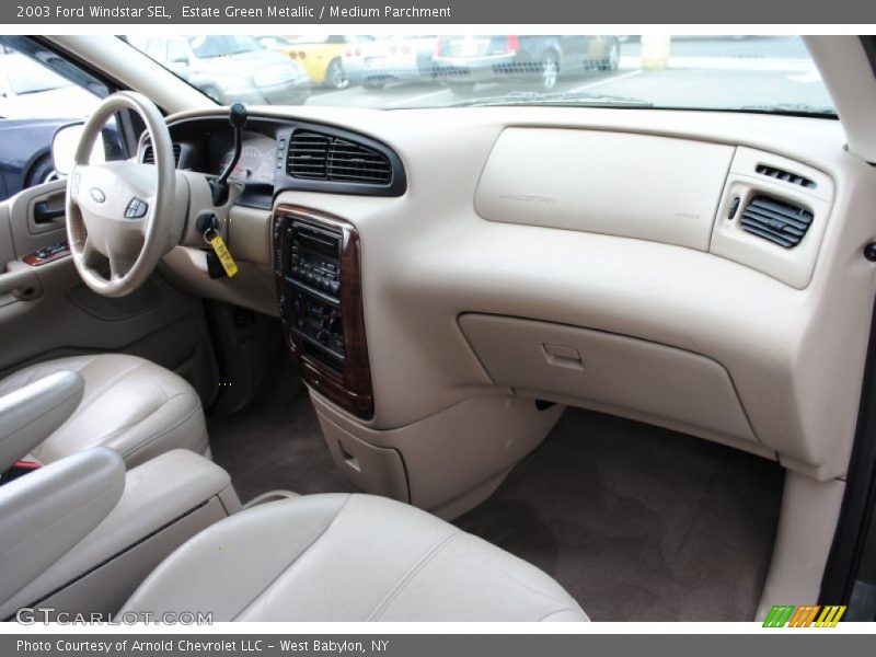 Dashboard of 2003 Windstar SEL