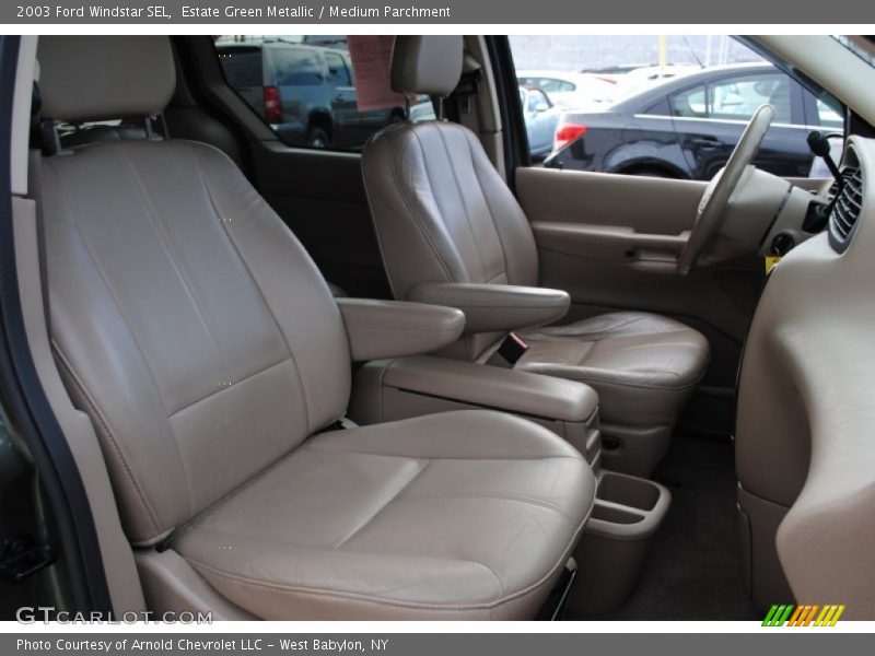 Estate Green Metallic / Medium Parchment 2003 Ford Windstar SEL