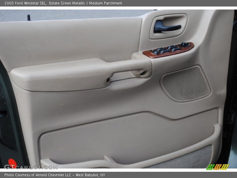 Estate Green Metallic / Medium Parchment 2003 Ford Windstar SEL